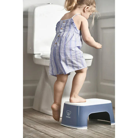 Babybjorn Step Stool (Deep Blue/White)