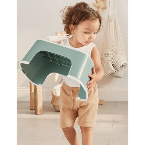 Babybjorn Step Stool (Deep Green/White)