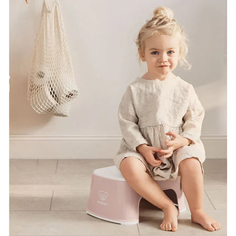Babybjorn Step Stool (Powder Pink/White)