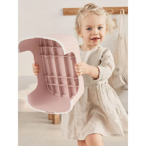 Babybjorn Step Stool (Powder Pink/White)