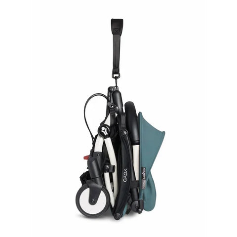 Babyzen YOYO 6+ Stroller - White Frame with Color Pack 6+ (Aqua)