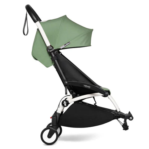 Babyzen Yoyo Connect Stroller - White Frame With Color Pack 6+ (Peppermint)