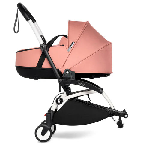 Babyzen Yoyo Stroller - White Frame With Bassinet (Ginger)