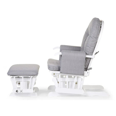 Childhome Gliding Chair With Footrest (Grey)