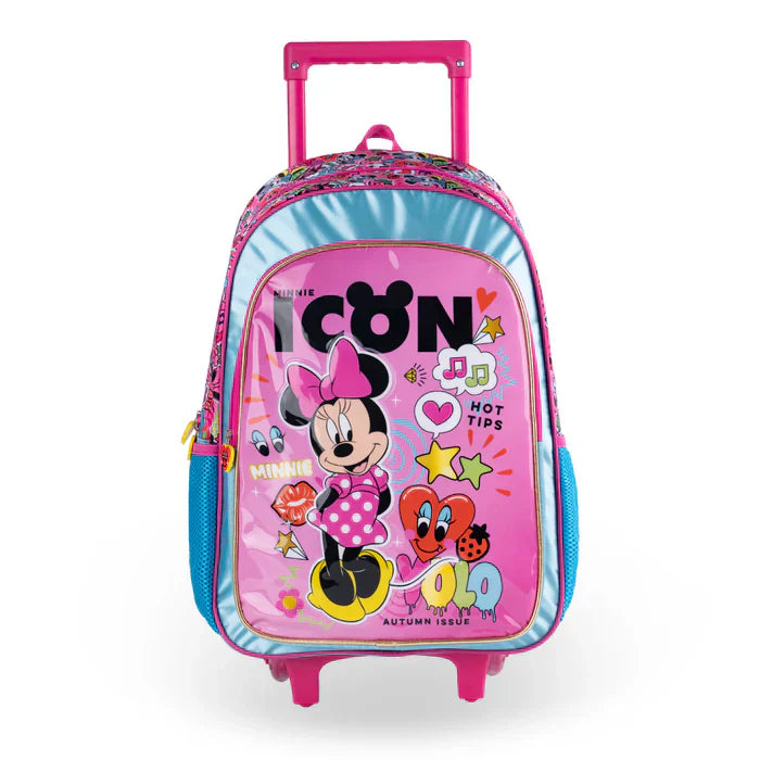 Disney Minnie Mouse Minnie Icon Issue 3In1 Trolley Box Set 18"