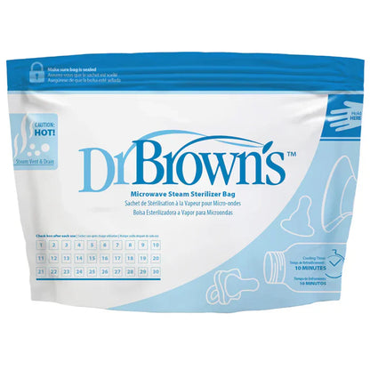 Dr. Browns Microwave Steam Sterlizer Bags Pack Of 5