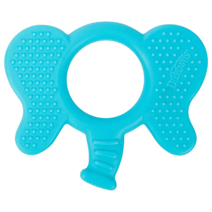 Dr.Browns Flexees Friends Elephant Teether (Blue)