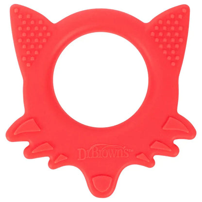 Dr.Browns Flexees Friends Fox Teether (Red)