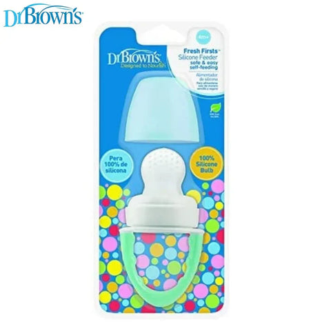 Dr.Browns Fresh Firsts Silicone Feeder - Mint, 1-Pack