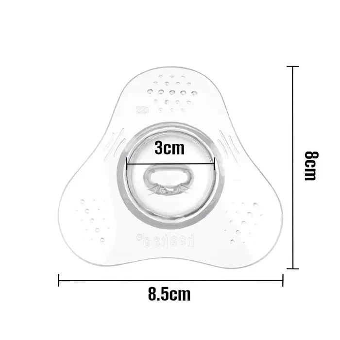 Haakaa - Orthodontic Breastfeeding Nipple Shield (Round Base)