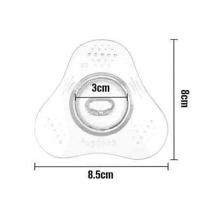 Haakaa - Orthodontic Breastfeeding Nipple Shield (Round Base)