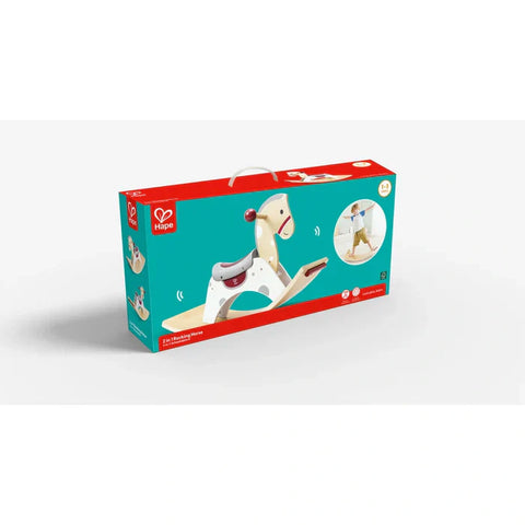 Hape - 2 In 1 Rocking Horse