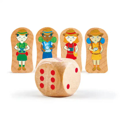 Hape - 2-In-1 World Tour Puzzle And Game