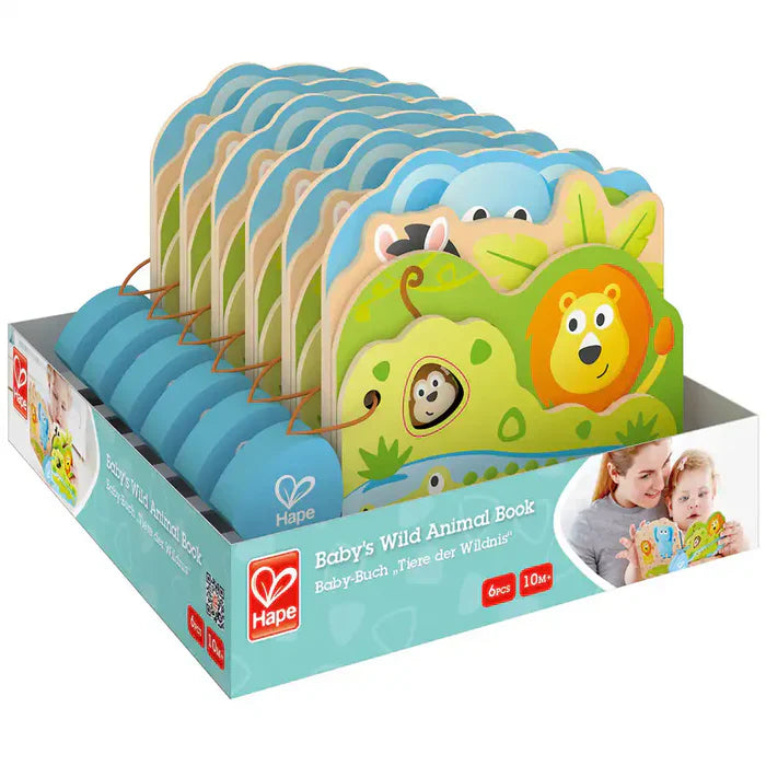 Hape - Baby'S Wild Animal Book