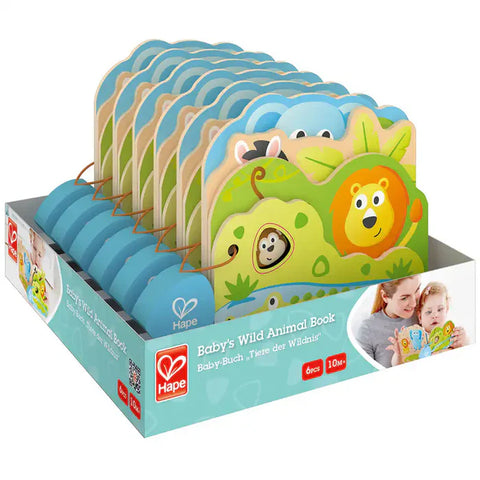 Hape - Baby'S Wild Animal Book