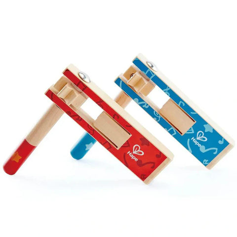 Hape - Cheer-Along Noisemakers (Blue)