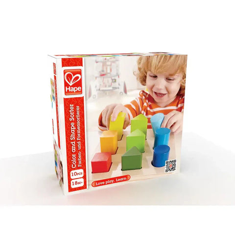 Hape - Color And Shape Sorter