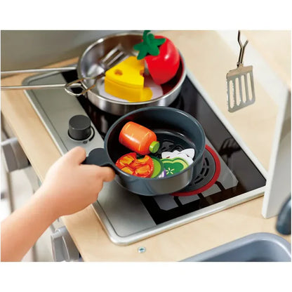 Hape - Deluxe Kitchen Playset With Fan Fryer