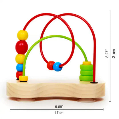 Hape - Double Bubble Wooden Bead Maze
