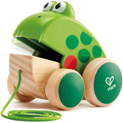 Hape - Frog Pull Along
