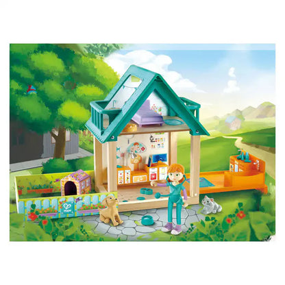 Hape - Furry Friend Vet Set