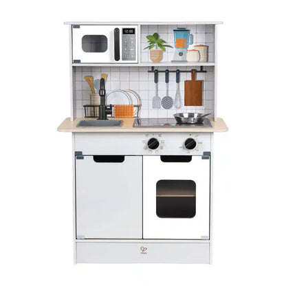 Hape - Hape Kitchen Playset Light And Sound With Accessories (Pack Of 5)