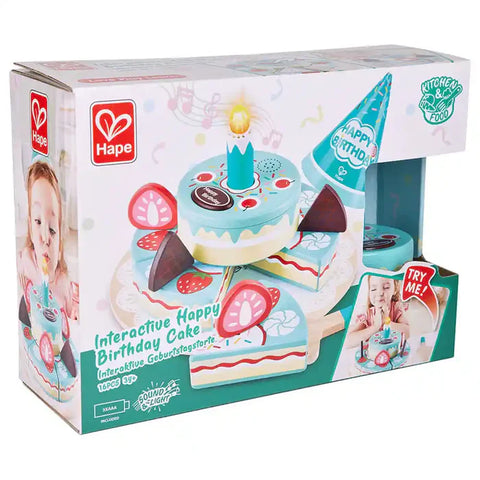 Hape - Interactive Happy Birthday Cake