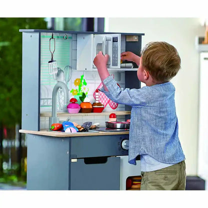 Hape - Kitchen With Light And Sound (Grey)