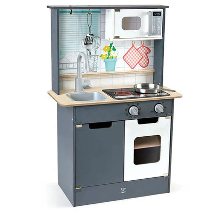 Hape - Kitchen With Light And Sound (Grey)