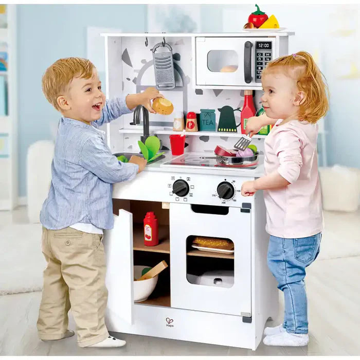 Hape - Kitchen With Light And Sound (White)