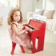 Hape - Learn With Lights Red Piano With Stool