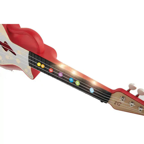 Hape - Learn With Lights Ukulele - Red