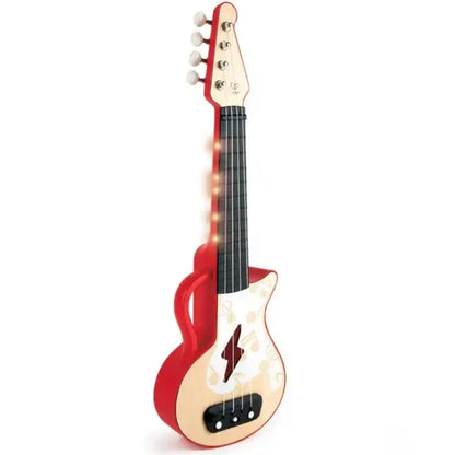 Hape - Learn With Lights Ukulele - Red