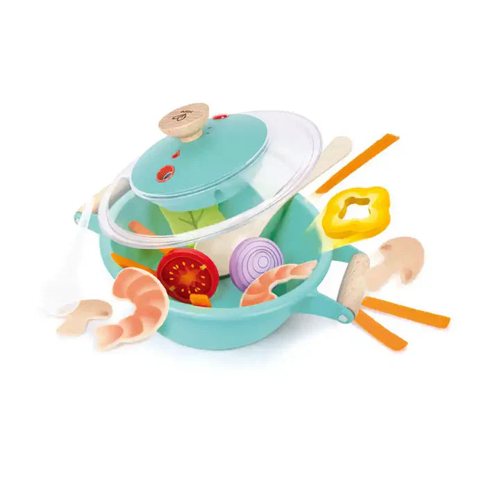 Hape - Little Chef Cooking & Steam Playset