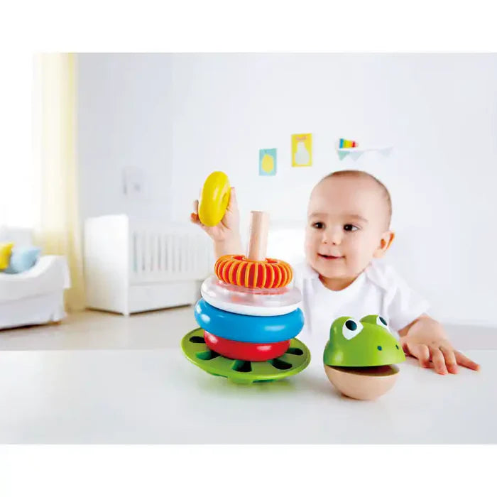 Hape - Mr. Frog Stacking Rings