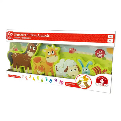 Hape - Numbers & Farm Animals