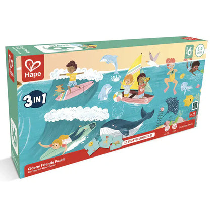 Hape - Ocean Friends Puzzle (78 X 20Cm)