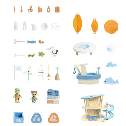 Hape - Ocean Rescue Playset
