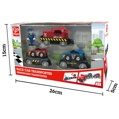 Hape - Race Car Transporter