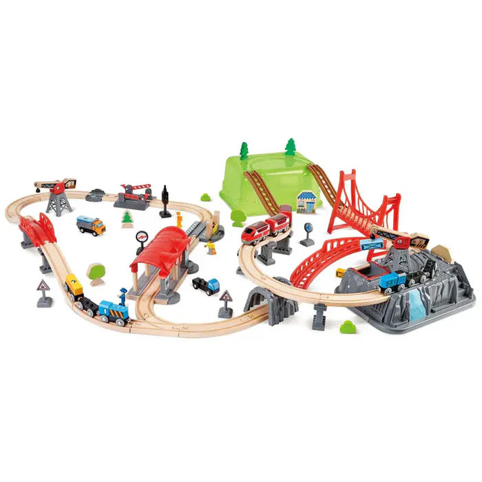 Hape - Railway Bucket-Builder-Set