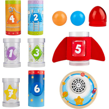 Hape - Rocket Ball Air Stacker