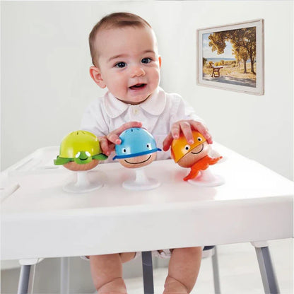 Hape - Stay-Put Rattle Set