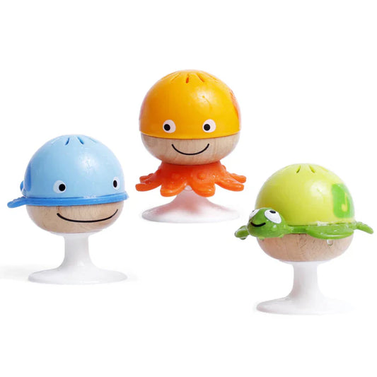 Hape - Stay-Put Rattle Set