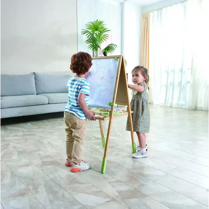 Hape - Step Up Bamboo Easel