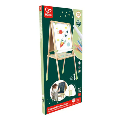 Hape - Step Up Bamboo Easel
