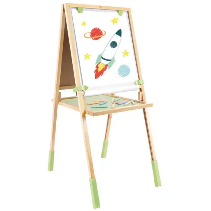 Hape - Step Up Bamboo Easel
