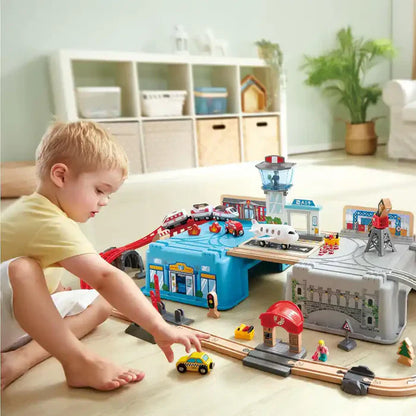 Hape - Super Cityscape Transport Bucket Set