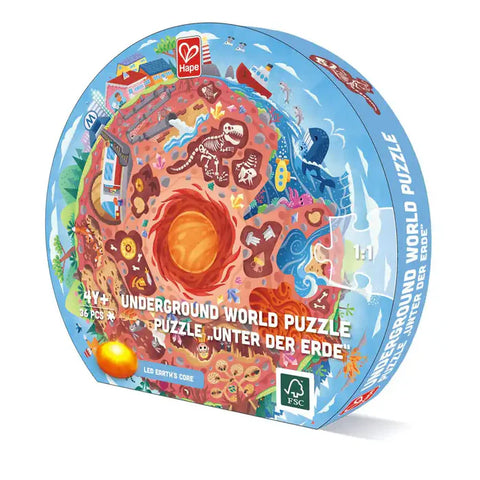 Hape - Underground World Puzzle
