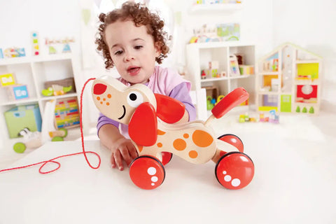 Hape - Walk-A-Long Puppy/Fsc
