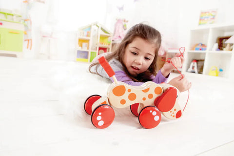 Hape - Walk-A-Long Puppy/Fsc